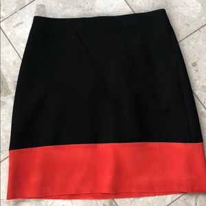 Ann Taylor colorblock skirt